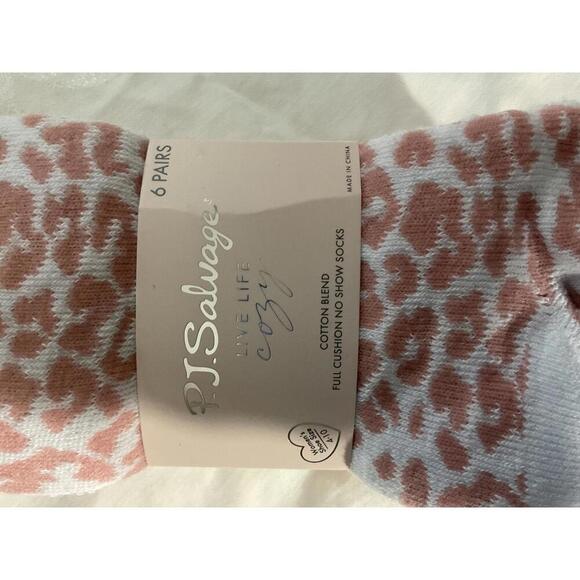 PJ Salvage Live Life Cozy socks 6 Pairs no show sz 4-10 - Picture 7 of 8